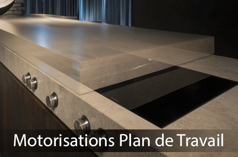 Motorisations pour plan de travail